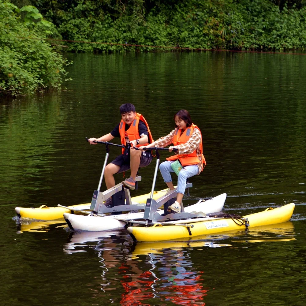 Two Riders Pedal Boats Water Bikes Water Bicycle Water Bikes for sale