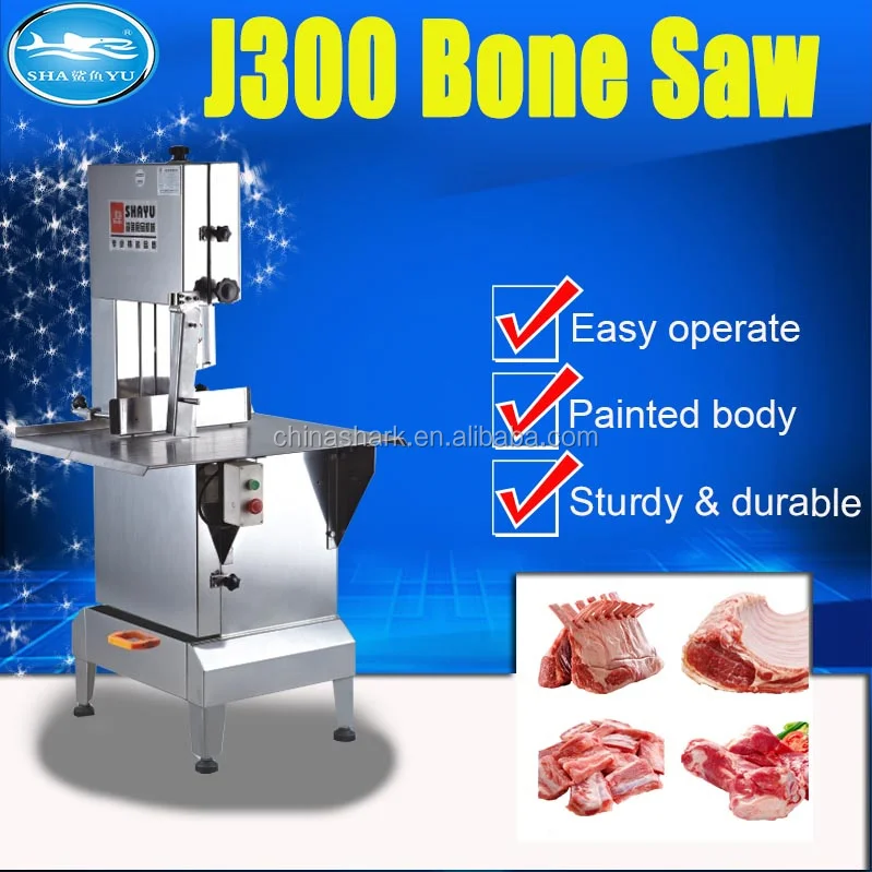 shark brand meat bone cutting saw machine
