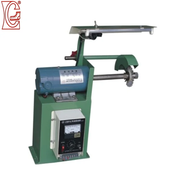 glue dry cleaning press machine of shoe equipped with stepless varable speed