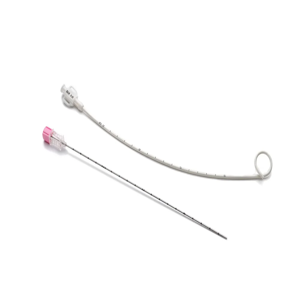 Good Price Urology surgical consumables Pigtail Drainage Catheter Set