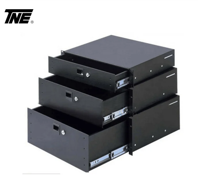 19inch server rack mountable drawer 1U 2U cabinet accessoires