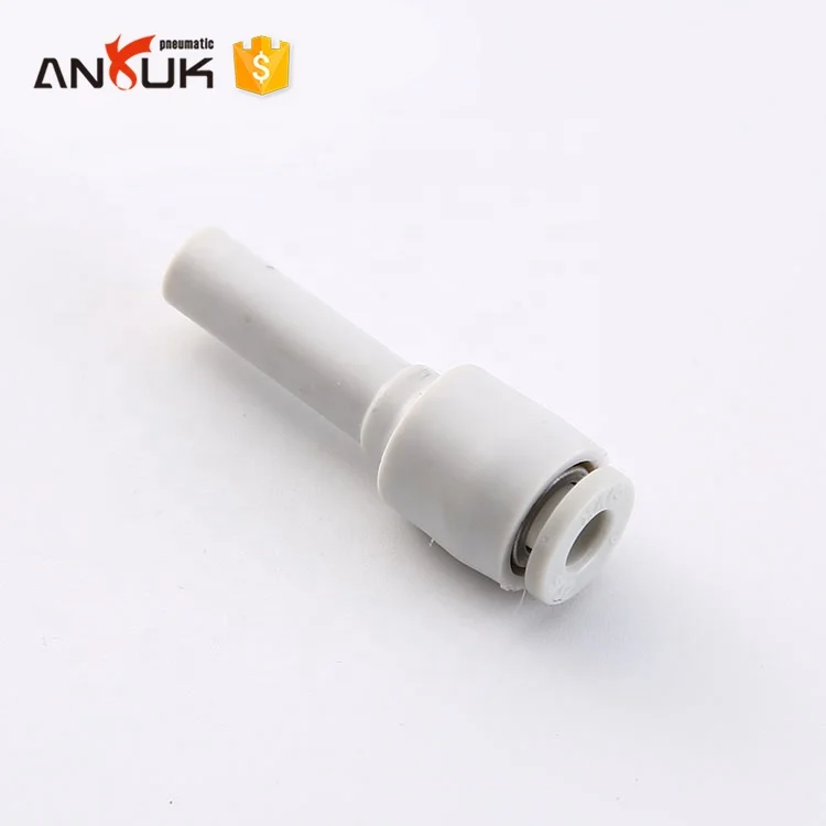 ANRUK SMC one touch pneumatic plastic air tube connector straight union coupling fitting