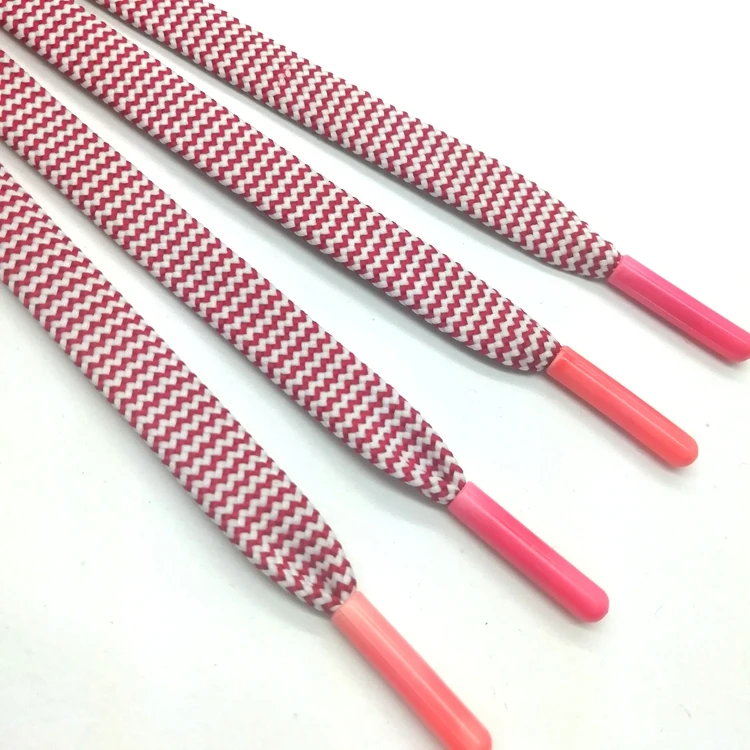 Оптовая продажа цветных плоских шнурков на завязках для толстовок и