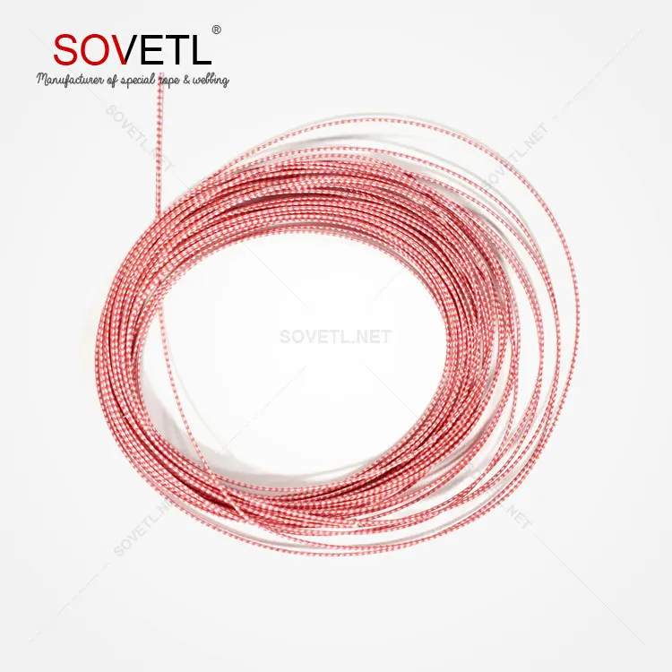 
Uhmwpe surface steel wire core braided auxiliary rope kites string 