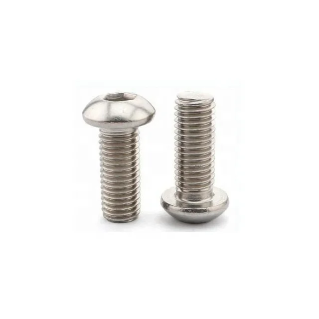 M6 half round head bolt hex socket button head cylinder screw