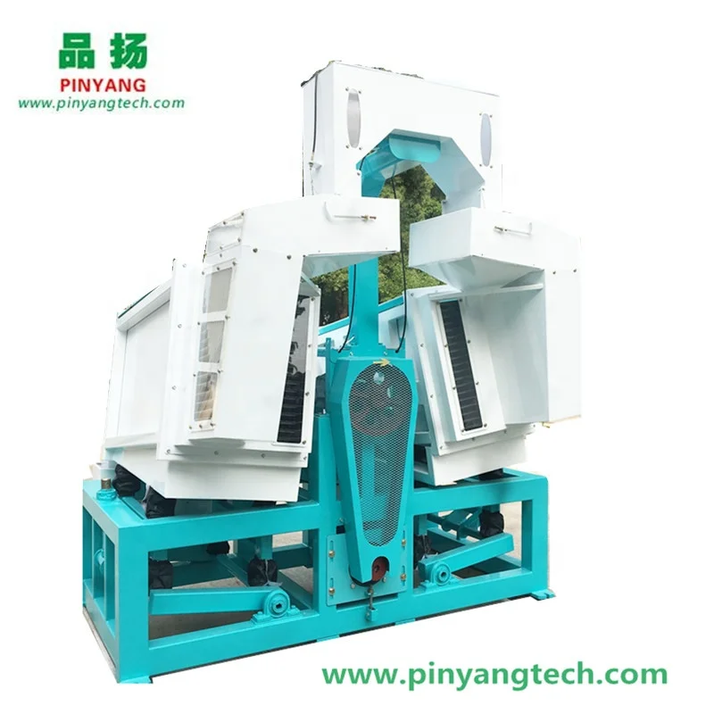 Satake Model Paddy Rice Separator Used in Rice Mill White Rice Processing Double 6.5-7.5T Production Capacity