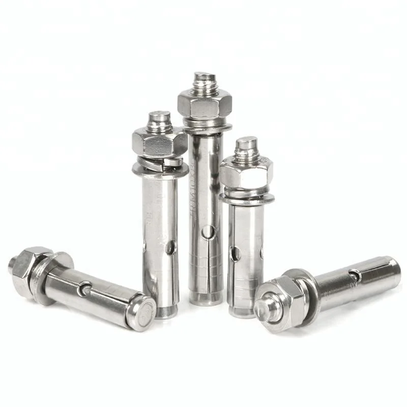 AISI304 (A2-70) A2-80 SS Rock Concrete A2 Expansion Anchor Bolt