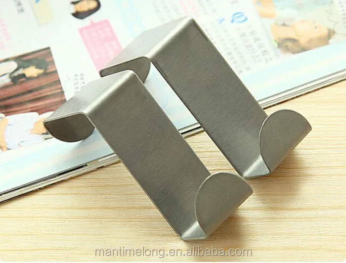 2pcs/set, door clothes hanger hotel door hanger sliding shower door hanger