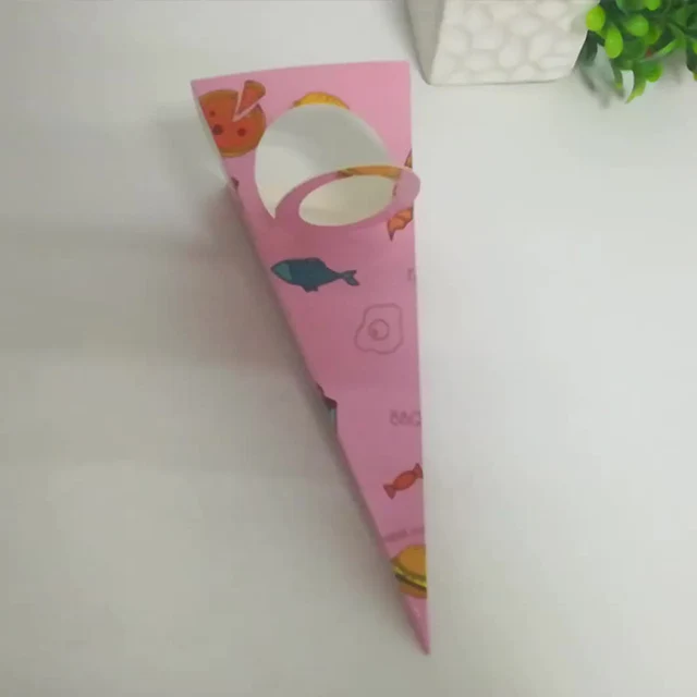 Wholesale custom design takeaway restaurant churros packaging paper box