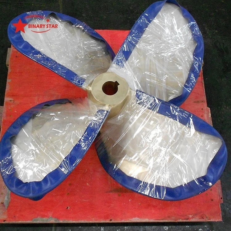 
4 blade marine bronze propeller 