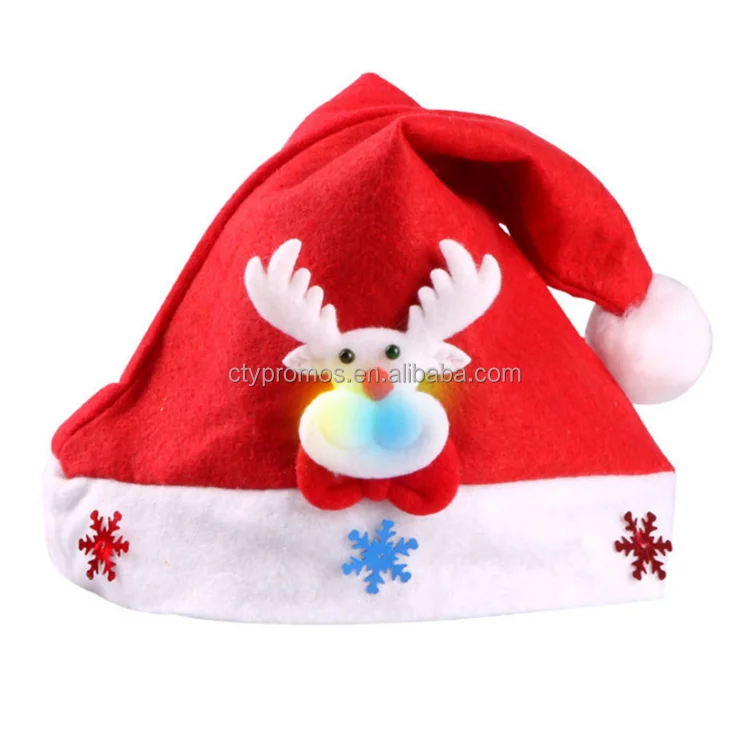 Christmas Cap, Christmas Hat, Santa Hat For Celebrating Christmas For Stock