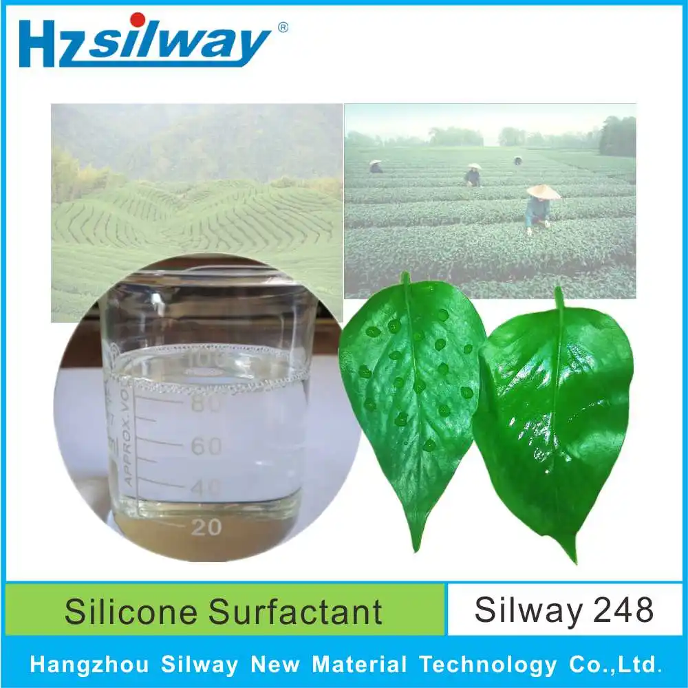 Hot sell cas No.67674-67-3 foliage silicone oil surfactant spreader higih quality