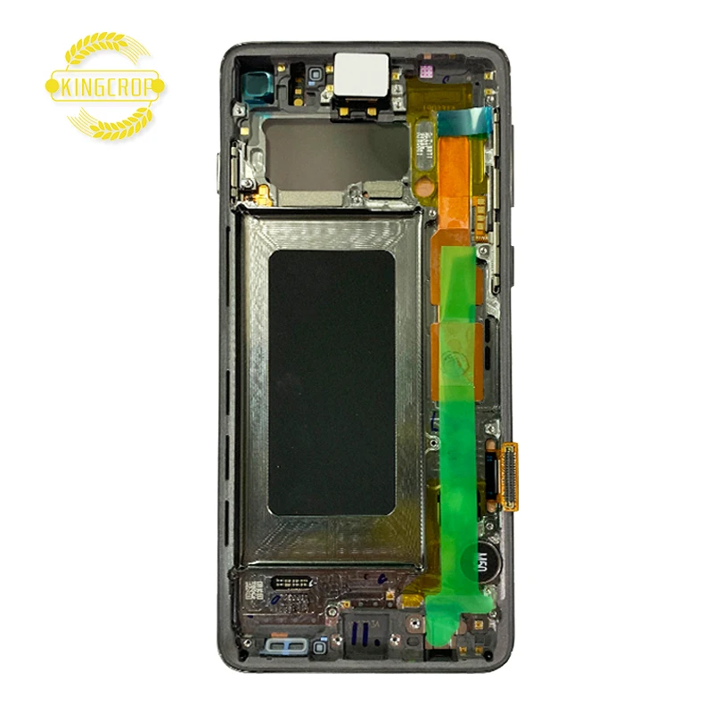 Original AMOLED LCD for SAMSUNG S10 LCD G973f Display SM-G9730 Touch Screen Digitizer for samsung galaxy s10 lcd screen