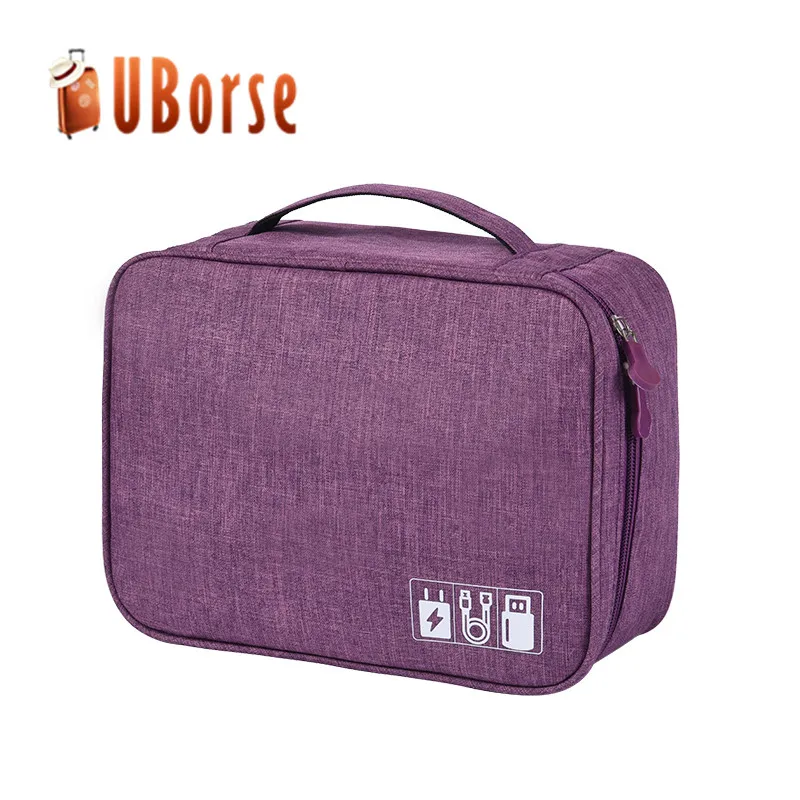 
New multi-function travel digital storage organizer bag for data cable hard disk power bank 