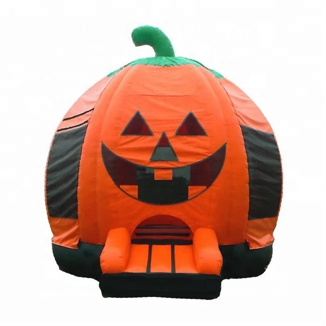 Inflatable Halloween bouncey castle pumpkin bounce house jumping castle