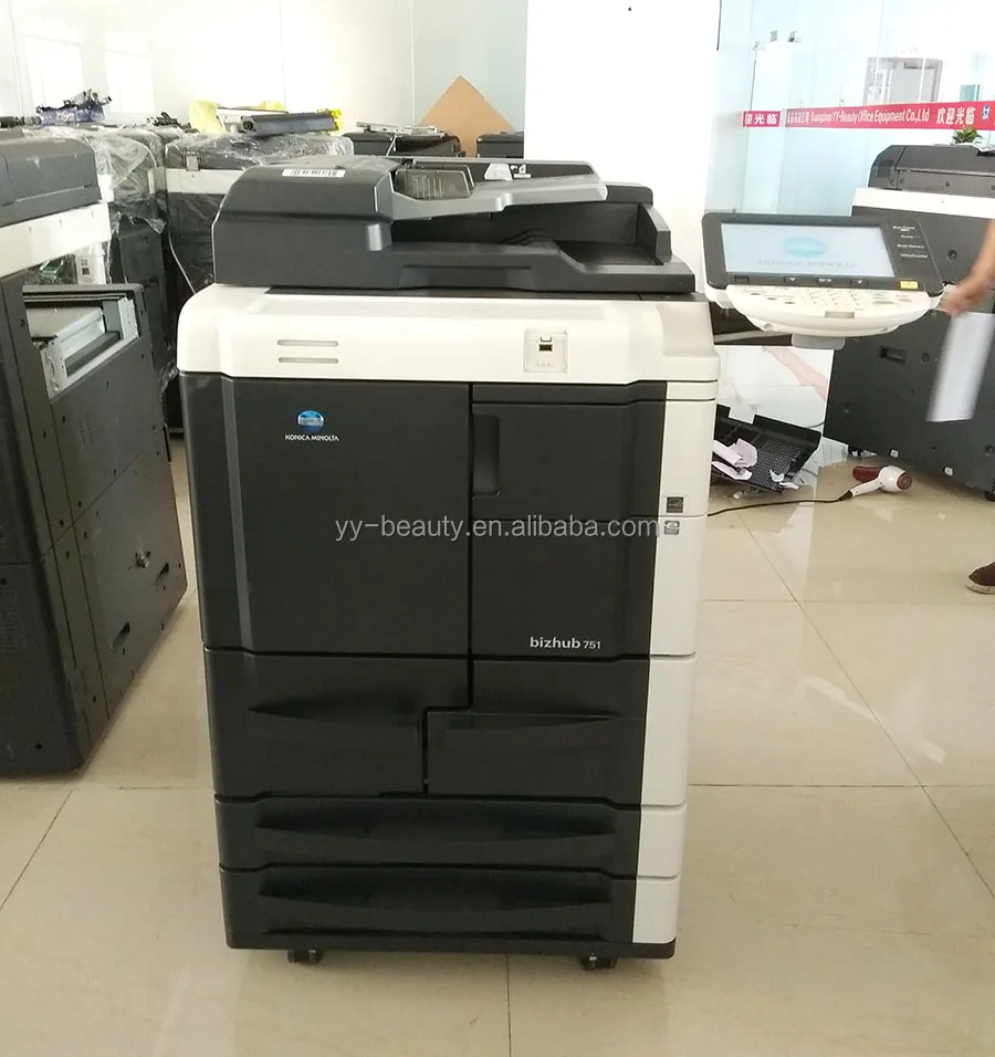  Бывшая в употреблении фотокопировальная машина для Konica minolta BH751 601