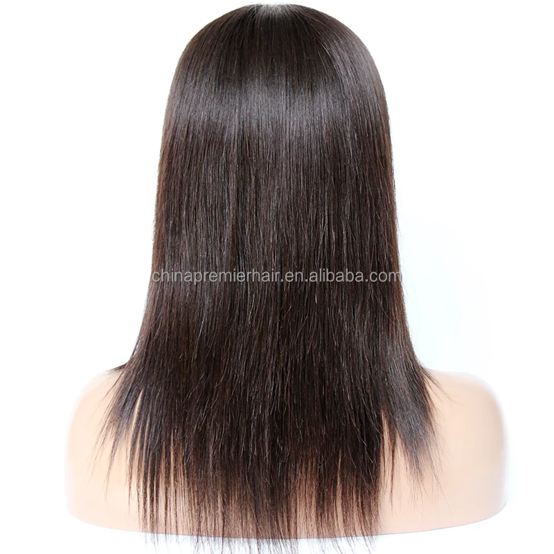 Customize Virgin Brazilian Hair Human Hair Mono Top Wig Monofilament Wig