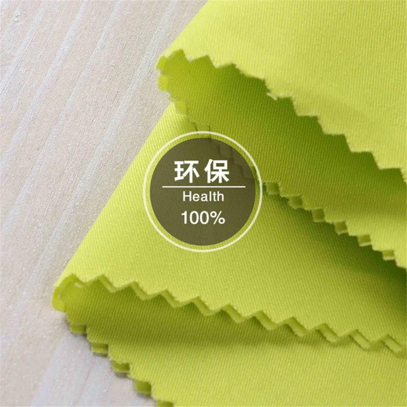 Factory Wholesale 40S High Density Quick Dry Cotton Drill Gabardine Fabric For Uniform Workshop Wear Men Pants Cloth