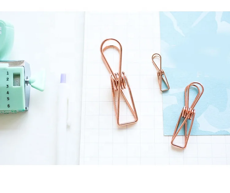 Hollow metal creative dovetail clips