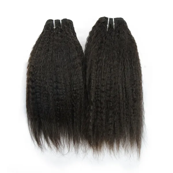 Волосы для наращивания Нью-Йорк, 100 девственных человеческих волос Кудрявые прямые