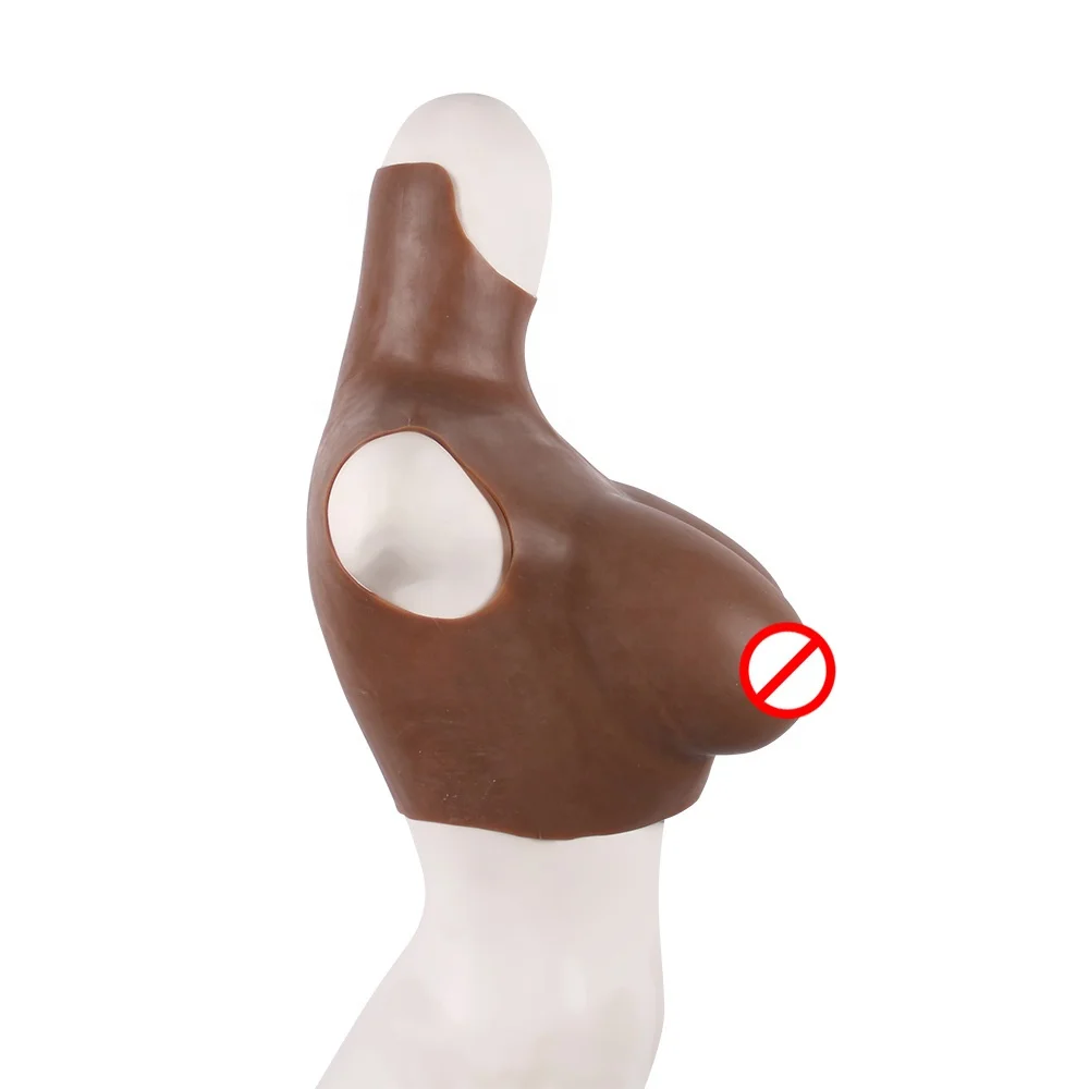 E cup Top quality artificial crossdress silicone breast forms for man