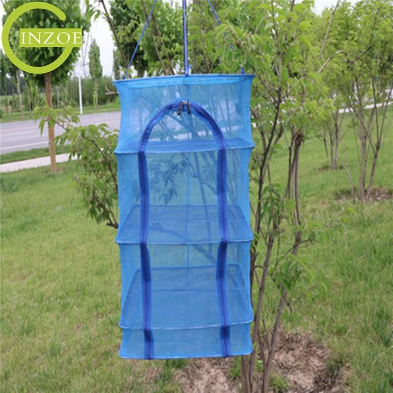 Green or blue 3 layers 5 layers pe Fish Drying Net