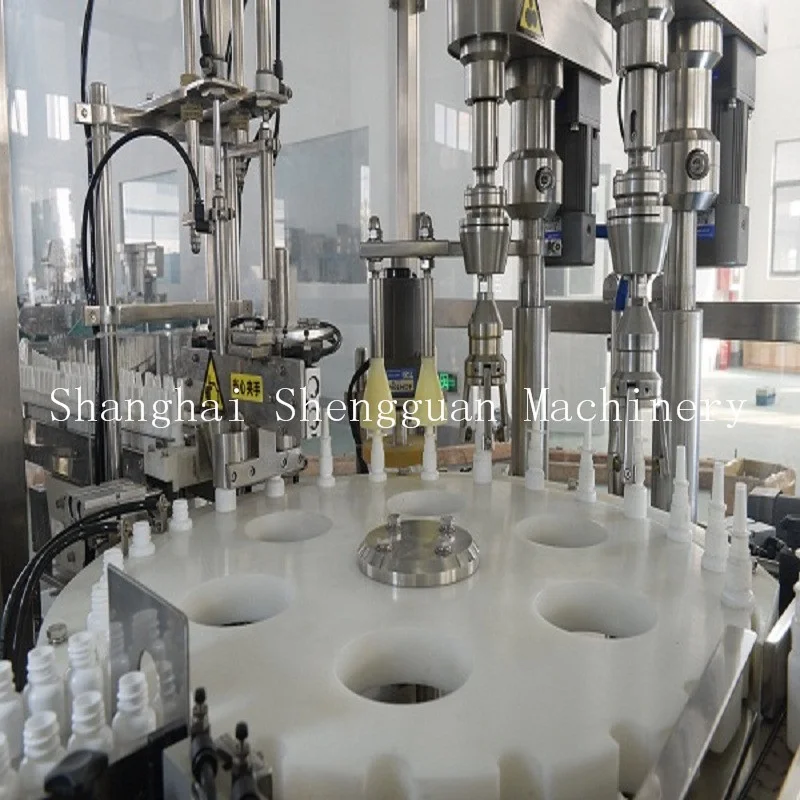 
aluminum cans Automatic filling sealing machine aerosol bottle liquid filling capping machine 