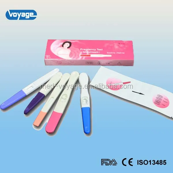 
One Step HCG Pregnancy Test Strip with Certification 