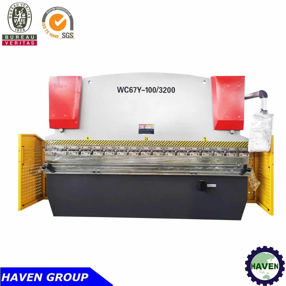 WC67Y-63/2500 hydraulic steel plate bending machine hydraulic press brake