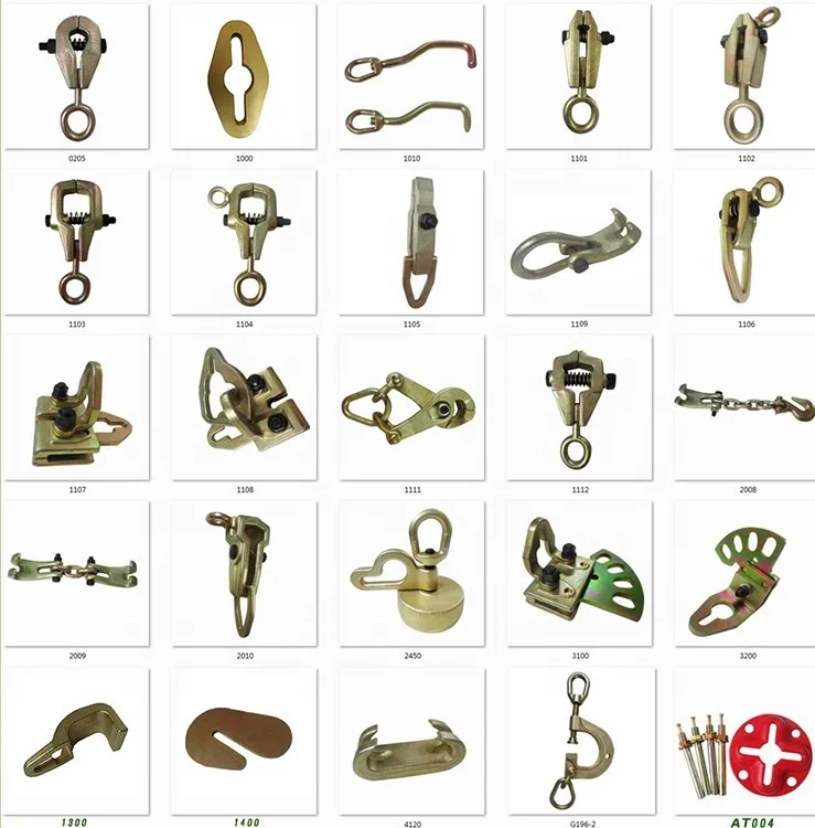 High quality auto body repair tools/car chassis repair collision repair equipment clamp chains hooks
