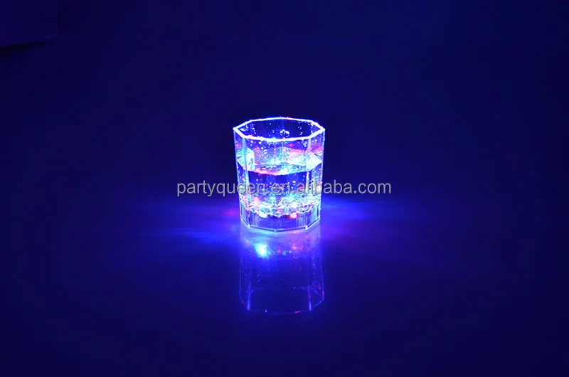 LED lighting whiskey wine cup for bar