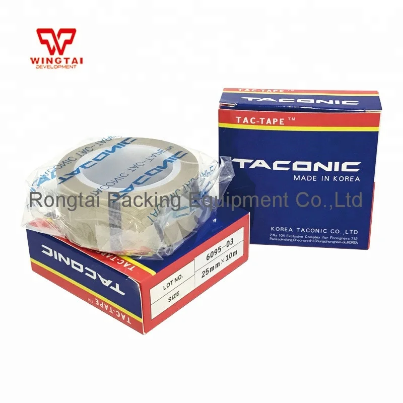 TACONIC P.T.F.E Adhesive Tape Used In Food Baking And Space Shuttle, Petrochemical And Other Industries 6095-03/W13/19/25/50mm
