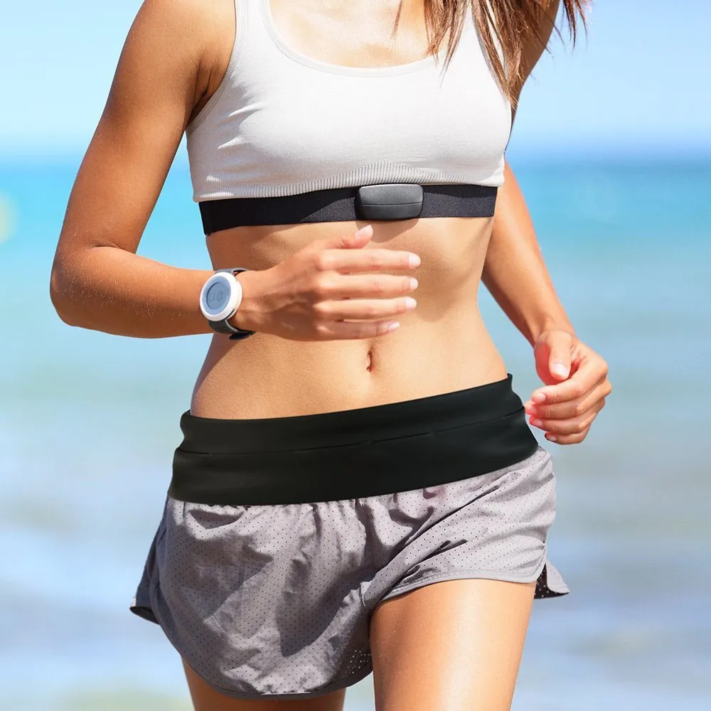 Wholesales Waterproof  Lycra Elastic Sport Running Belt Custom Waist Bag