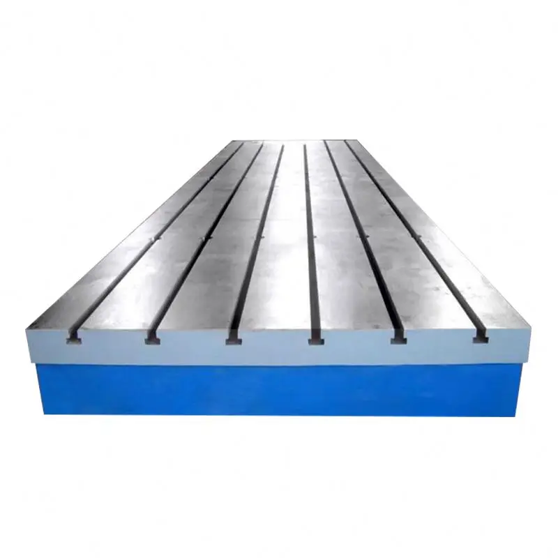 t-slots testing cast iron surface plate