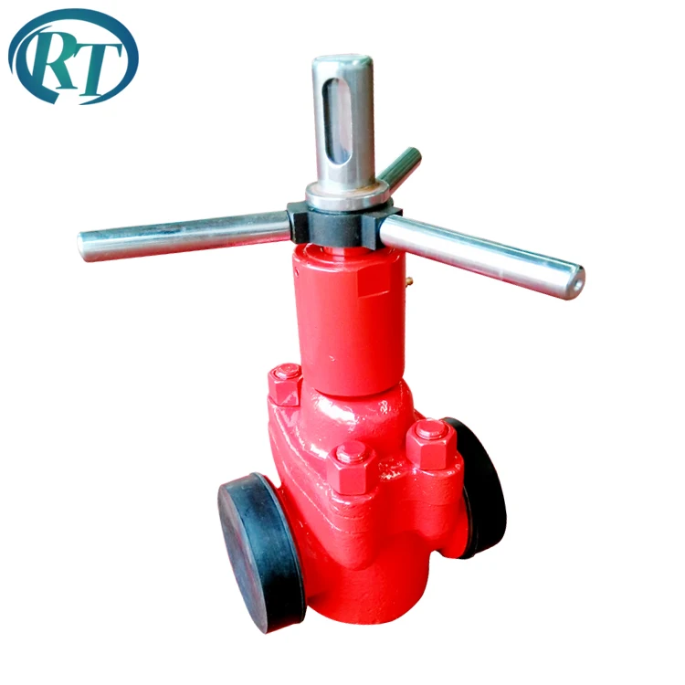 API 6A 4'mud gate valve for well drilling manifold