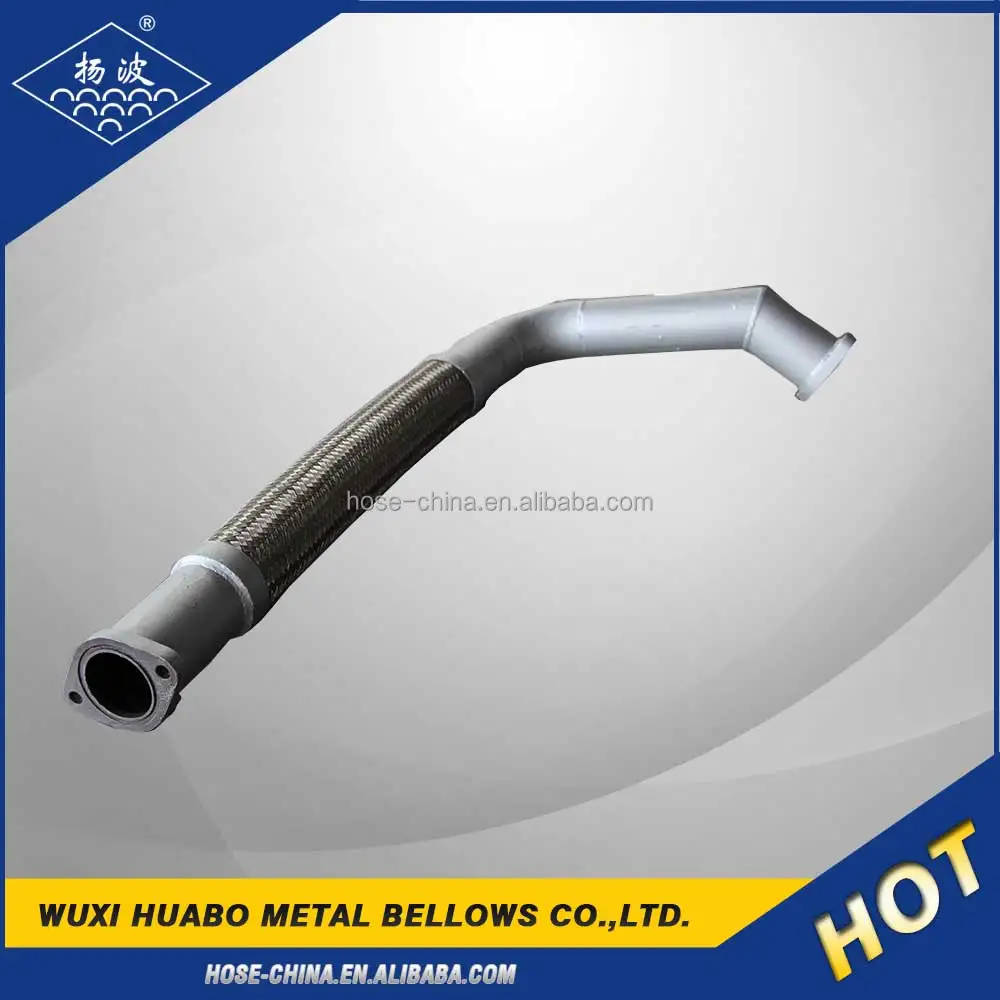 
Supply Yangbo stainless steel corrugated flexible metallic hose 