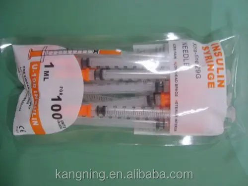 
Insulin syringe with needle 30G,31G 