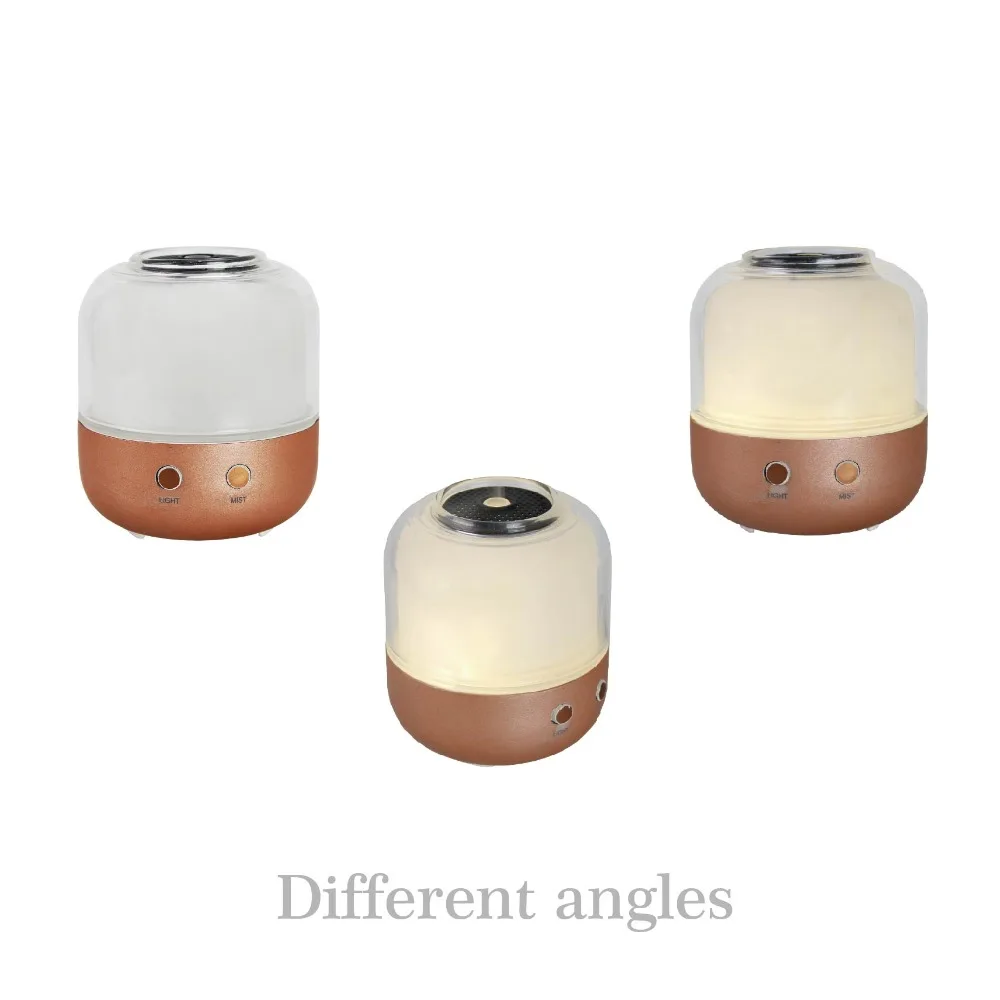 aroma diffuser essential oil ultrasonic humidifier glass light aroma diffuser