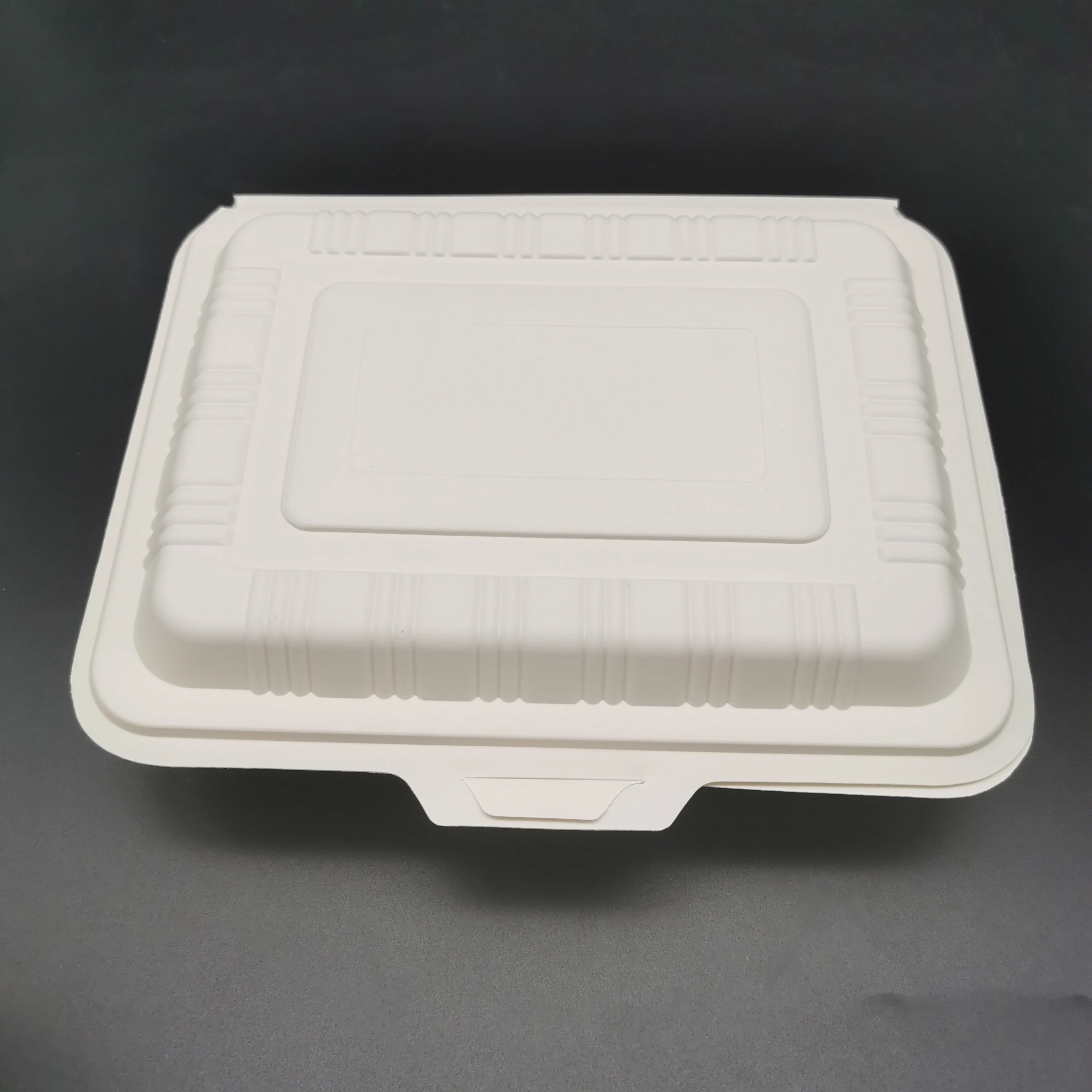 
Biodegradable Cornstarch Food Container Sets Eco Friendly Food Packaging Clamshell Containers 