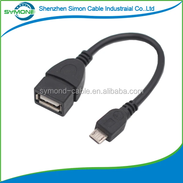 High Quality Cheap Price Data Cable  Micro USB OTG Cable for usb flash drive,mp3,mobile phone,keyboard