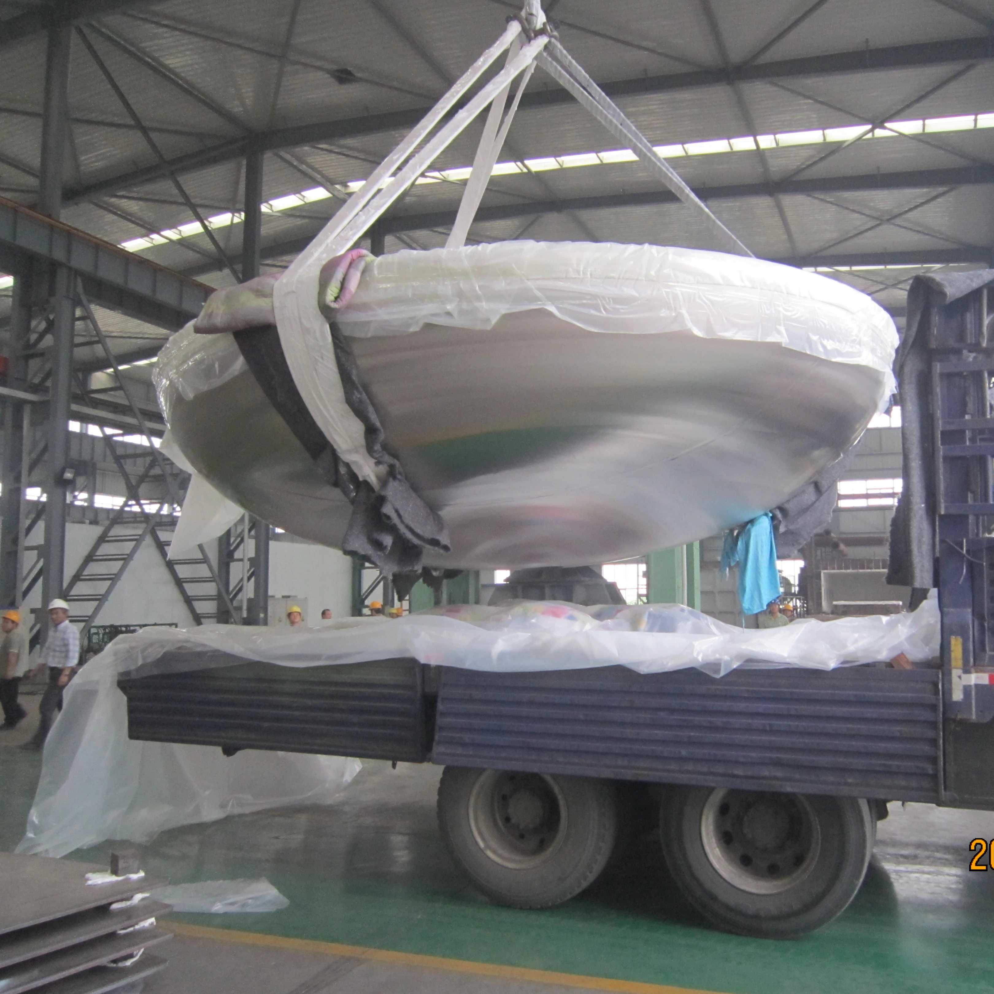 ASME Standard High quantity 304 stainless steel vessel dish head