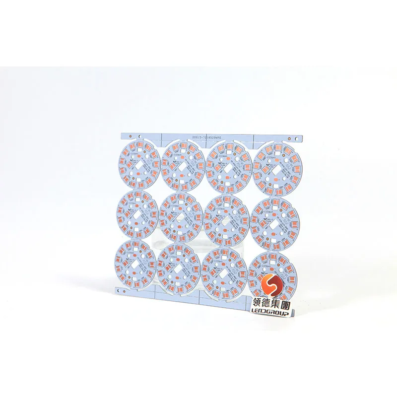 High efficiency gold plating 3mm aluminum pcb board