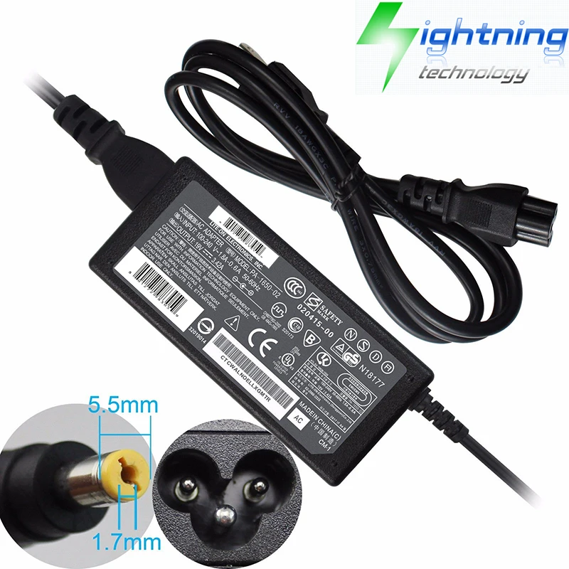 NEW Genuine Original 19V 3.42A Laptop Adapter For Acer Adapter Gateway PA-1650-86 5.5*1.7mm Notebook Charger