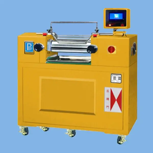 
Electric heating type lab double roll mill / PLC control 