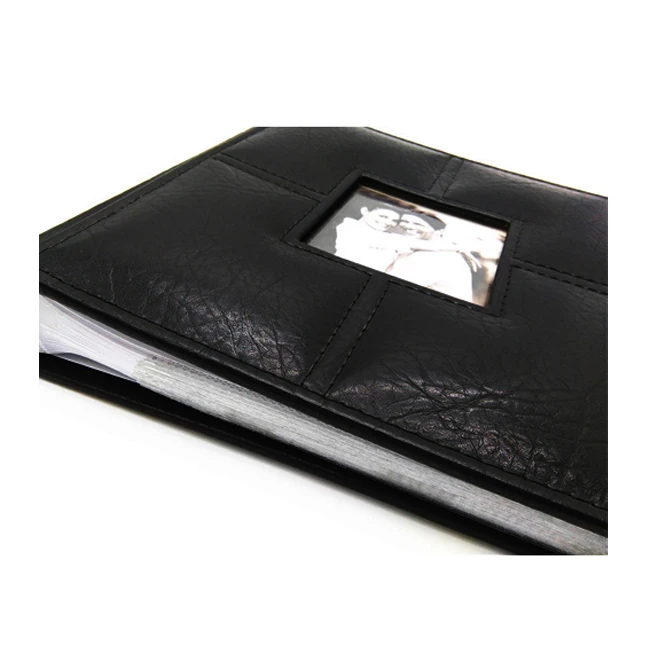 Новый самоклеящийся фотоальбом в китайском стиле черного и коричневого белого цвета