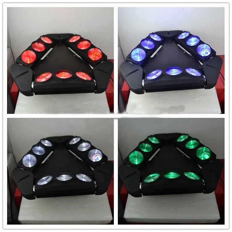 9*12W Rotation Beam Moving Head disco KTV led spider  stage lighting