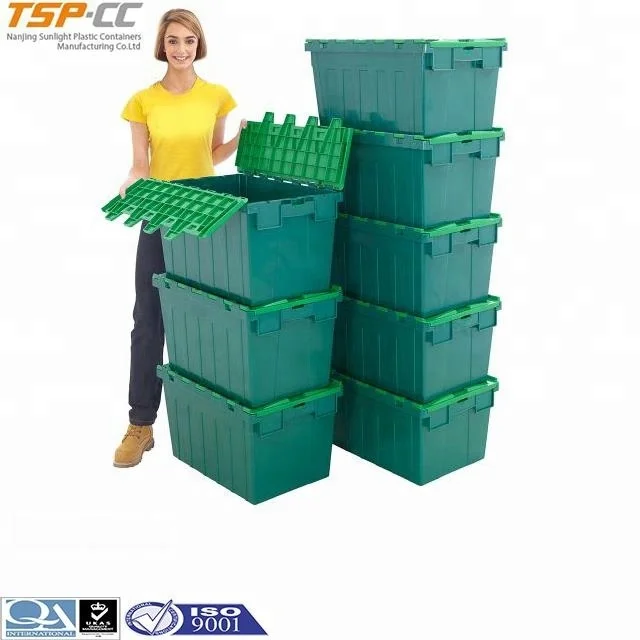 
Plastic Containers/Plastic Moving Boxes/Foldable Stackable Totes 