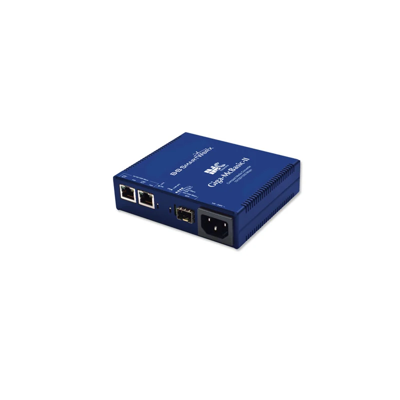 Auto-cross Advantech PoE Gigabit Ethernet fiber optic Media Converter BB-856-30600
