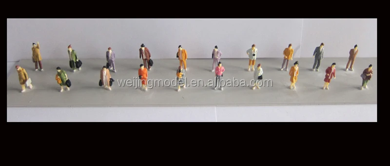 Color harmony Australianapartmentarchitectural scale model people