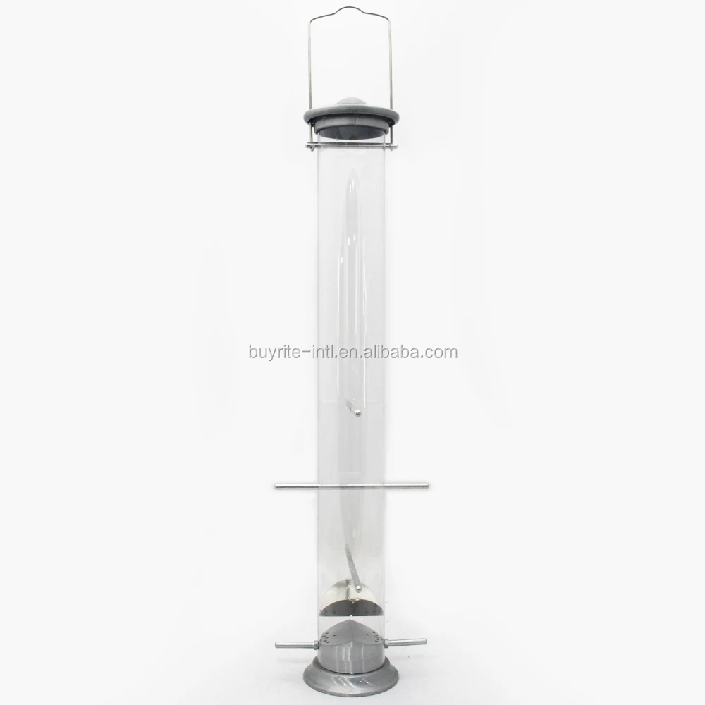 Роскошная подвесная кормушка для птиц из алюминия с металлической отделкой, 21 дюйм